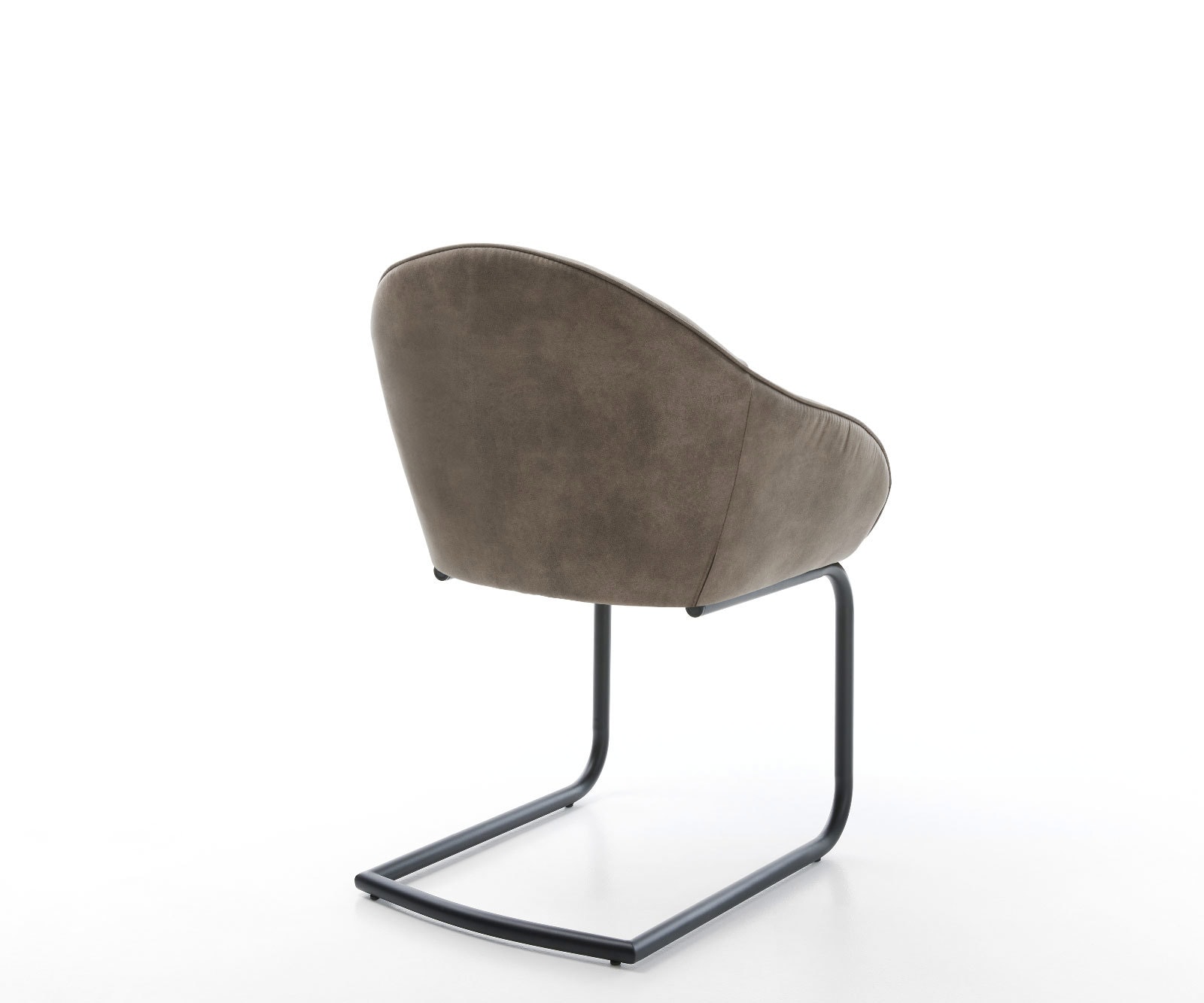 Sledemodel Gaio-Flex microvelours taupe vintage sledemodel rond zwart 4 Sledemodel Gaio-Flex microvelours taupe vintage sledemodel rond zwart 4