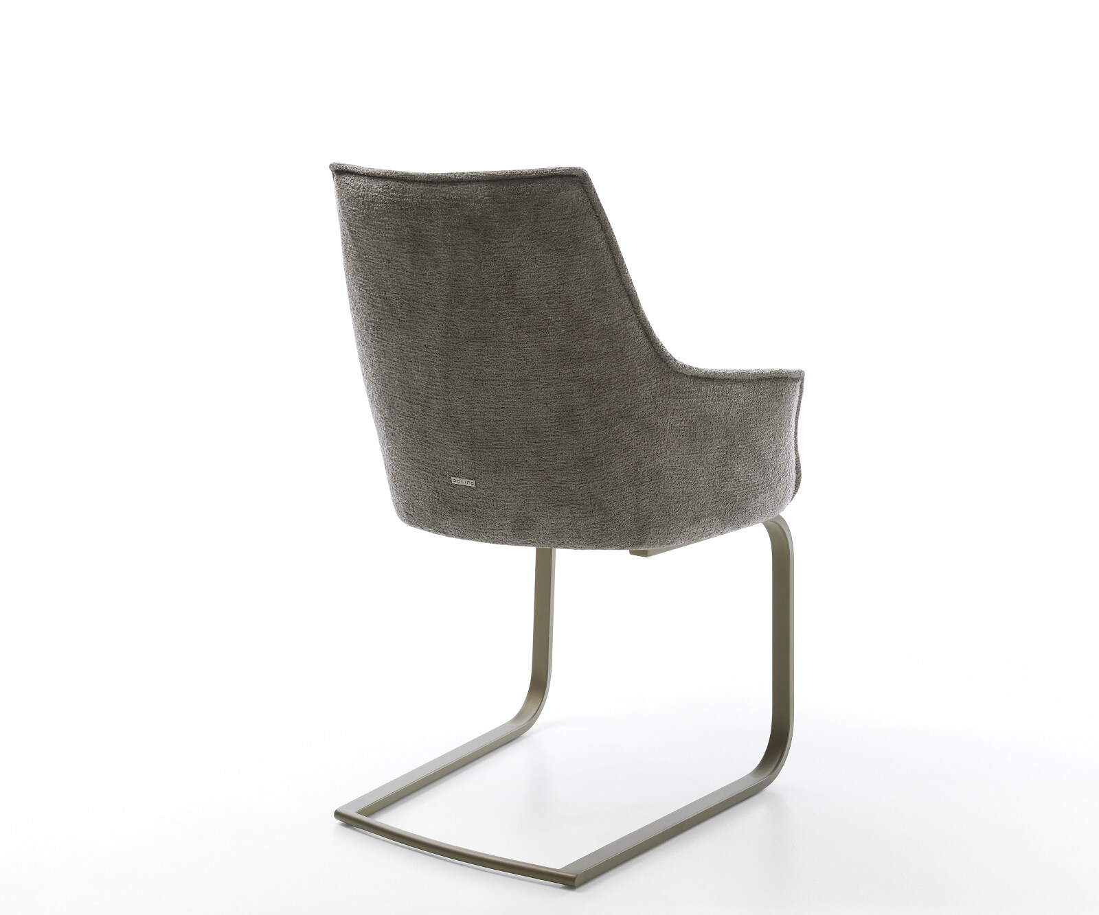 Sledemodel Alja-Flex met armleuning bouclé zacht mud sledemodel vlak afwerking met titanium pocketveer kern 5