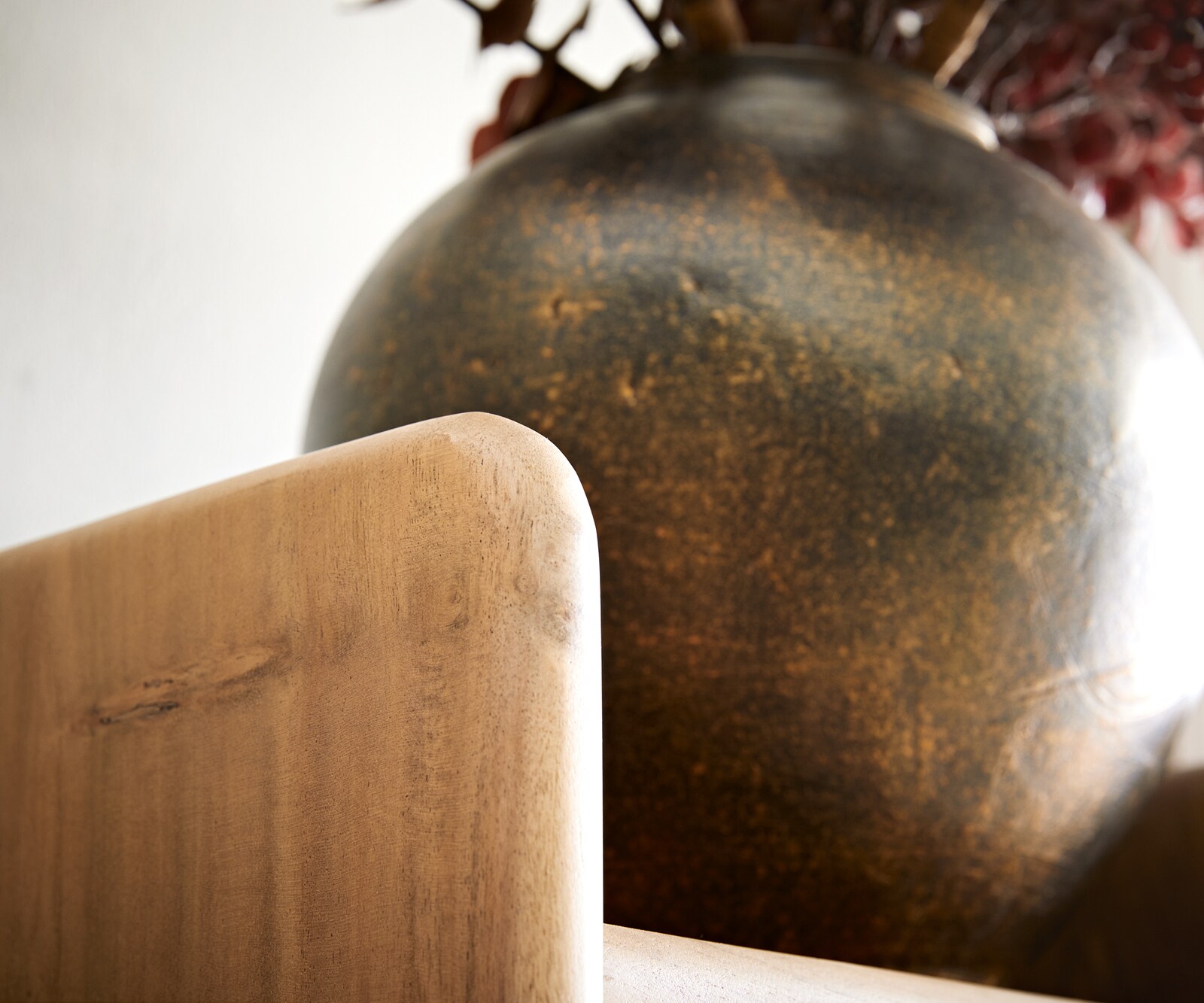 Boekenkast Tizi 110x175 cm natuur acacia 6 Boekenkast Tizi 110x175 cm natuur acacia 6