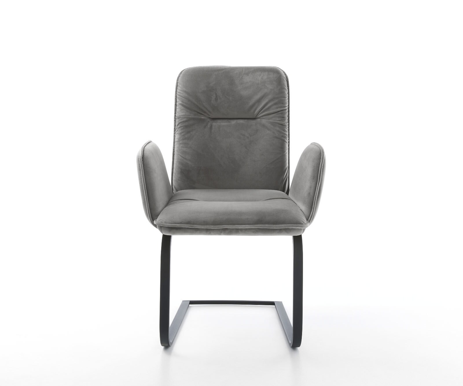 Sledemodel Vinja-Flex fluweel grijs sledemodel vlak zwart 1 Sledemodel Vinja-Flex fluweel grijs sledemodel vlak zwart 1