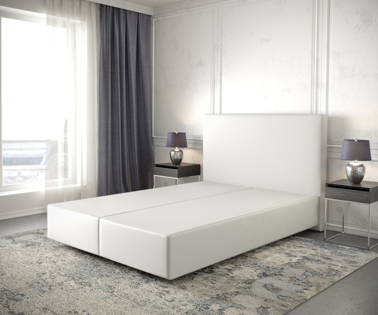 Boxspringframe Dream-Well zonder matras en topper bedframe  1