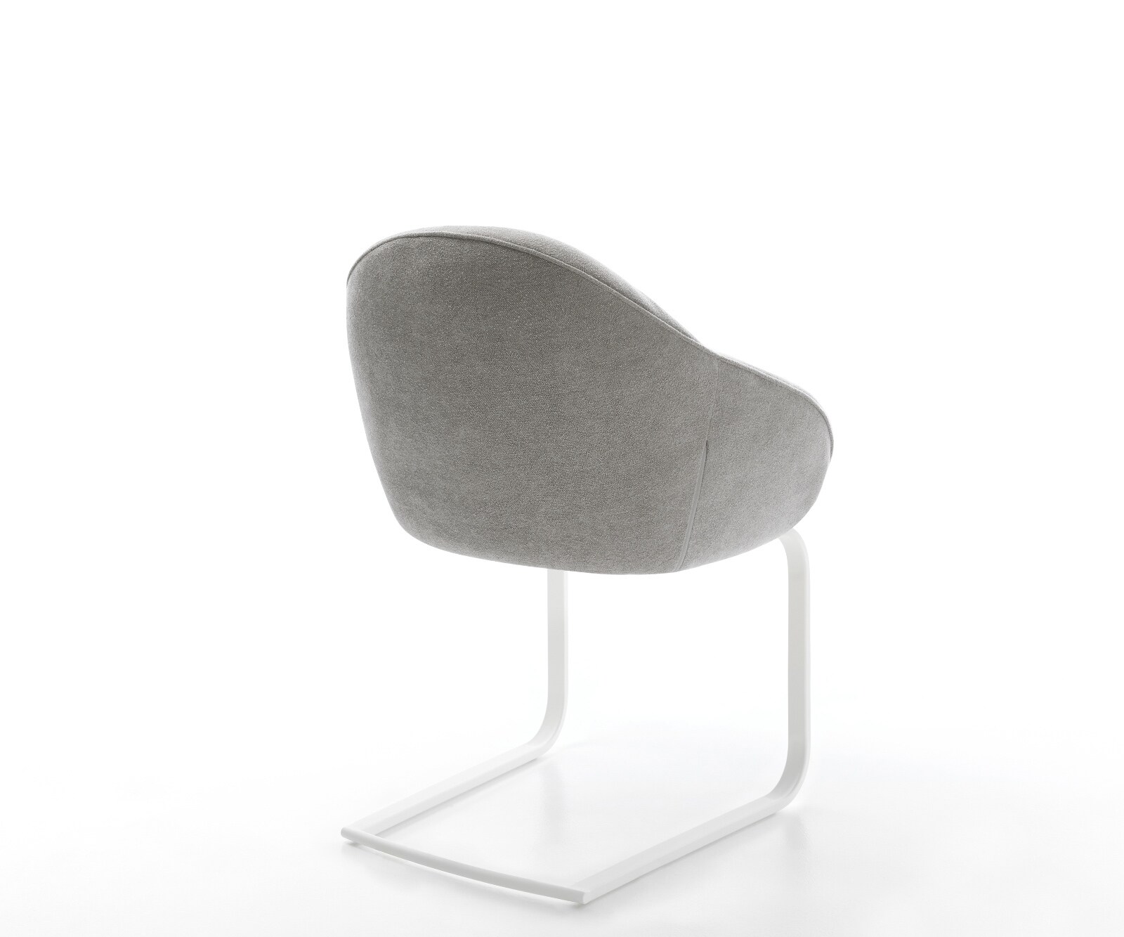 Sledemodel Gaio-Flex zachte stof met structuur grijs sledemodel vlak wit 4