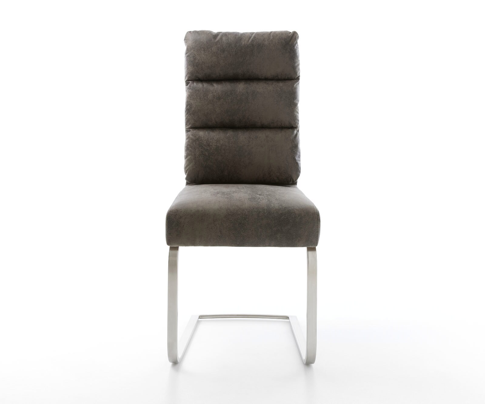 Sledemodel Pela-Flex microvelours grijs antiek sledemodel vlak roestvrij staal pocketveer kern 1 Sledemodel Pela-Flex microvelours grijs antiek sledemodel vlak roestvrij staal pocketveer kern 1