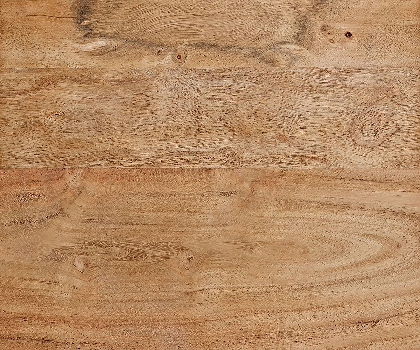 Eettafel Edge 300x100cm acacia natuur roestvrijstaal zilver schuin Live-Edge 3