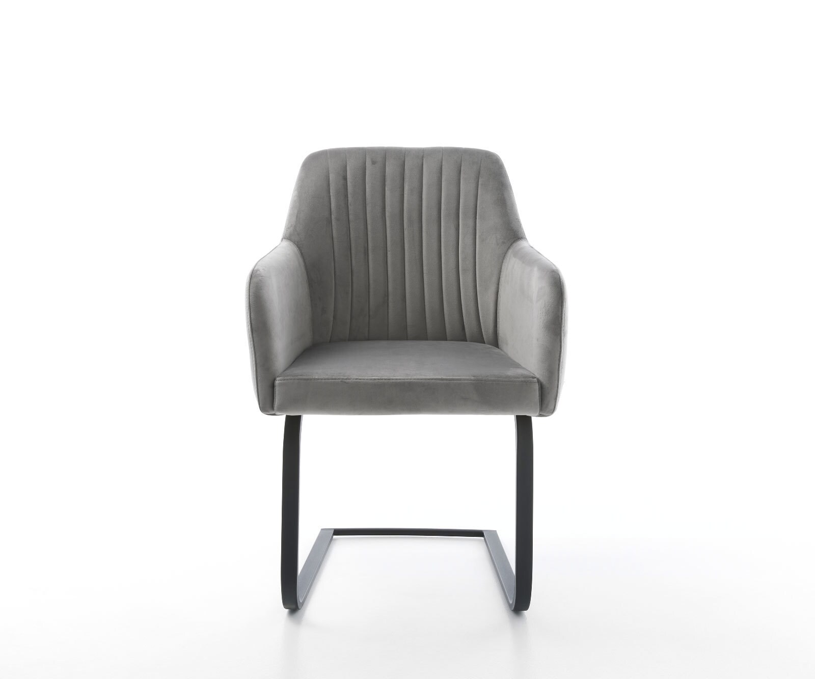 Sledemodel Greg-Flex fluweel grijs sledemodel vlak zwart pocketveer kern 1 Sledemodel Greg-Flex fluweel grijs sledemodel vlak zwart pocketveer kern 1