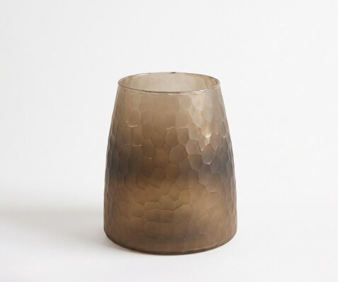 Vaas Facetta B19 x D19 x H22 cm Glas Aurum Handgemaakt