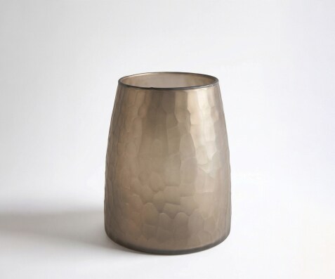 Vaas Facetta B19 x D19 x H22 cm Glas Opal Handgemaakt